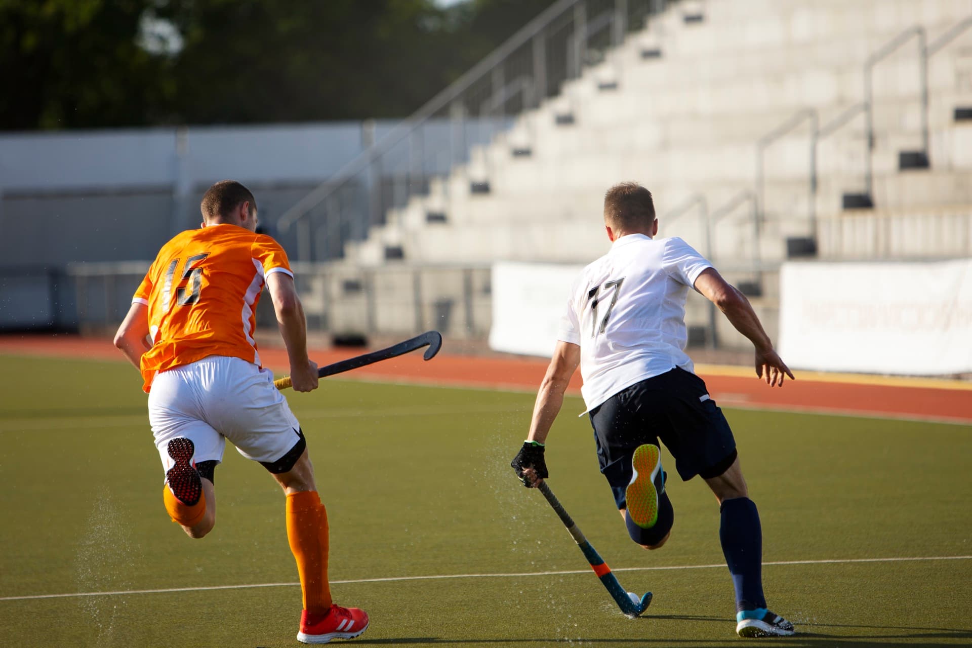 Field Hockey Action